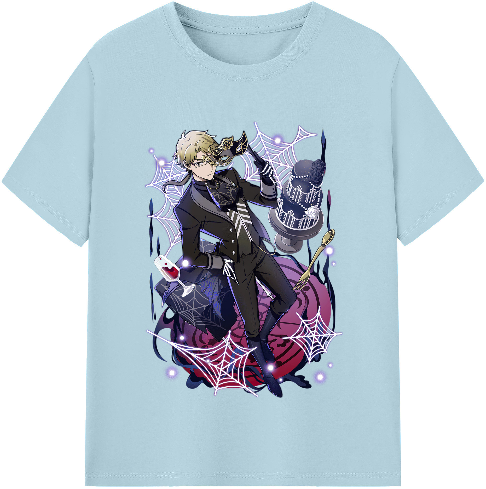 （画像用） 文豪ストレイドッグス Bungo Stray Dogs 綿100％半袖Tシャツ（フロントプリント）